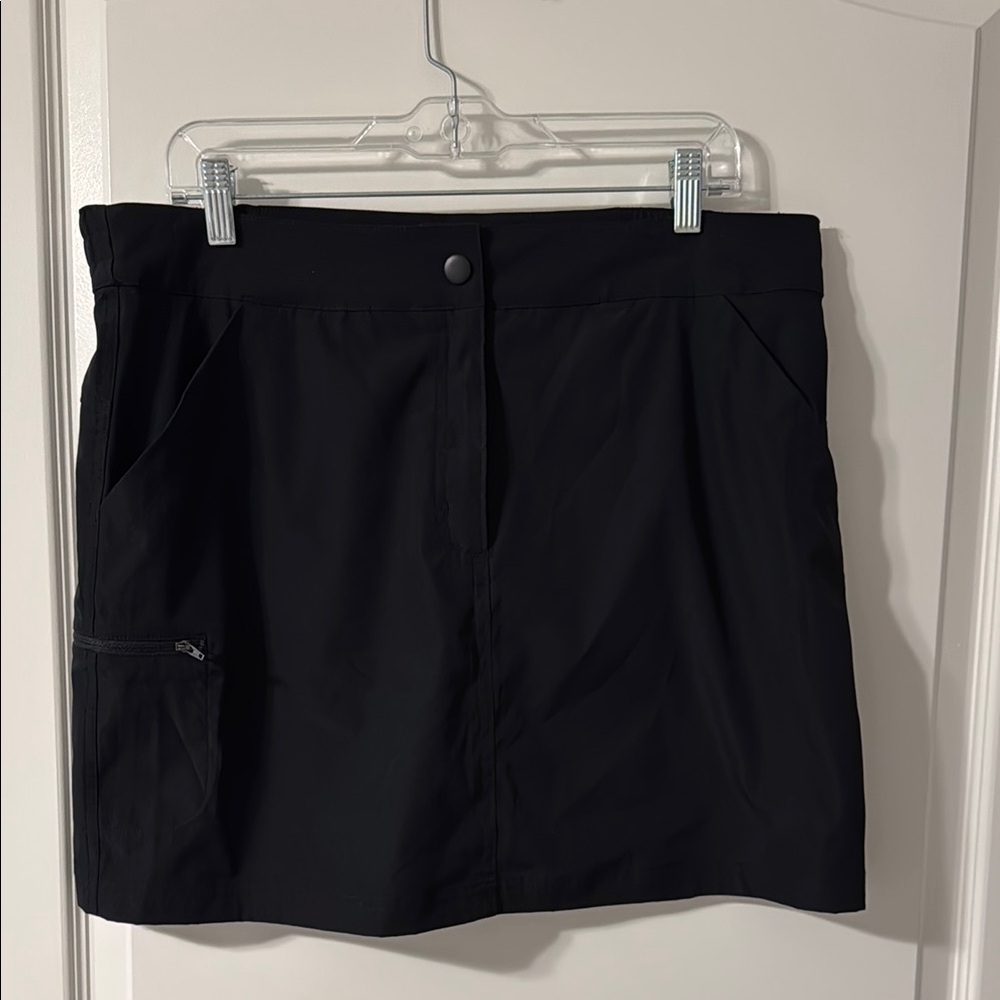 32 Degrees Black Mini Pencil Skirt with Cargo Style for Work